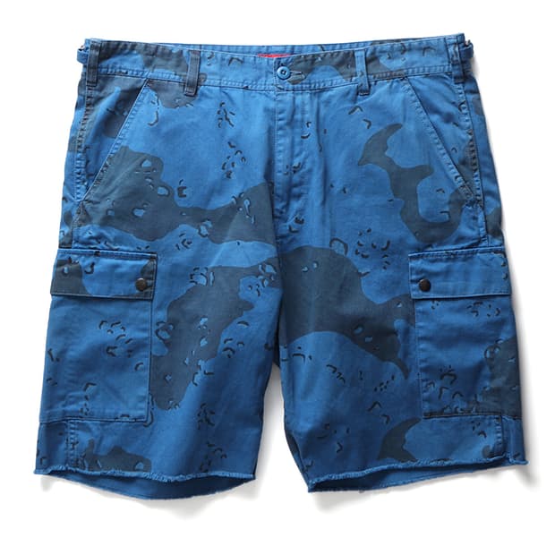 Supreme Overdyed Camo Cargo Shorts