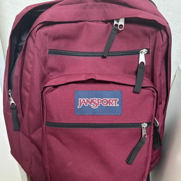 잔스포츠 백팩 버건디