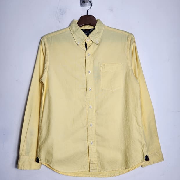 M 빈티지 옐로우 셔츠