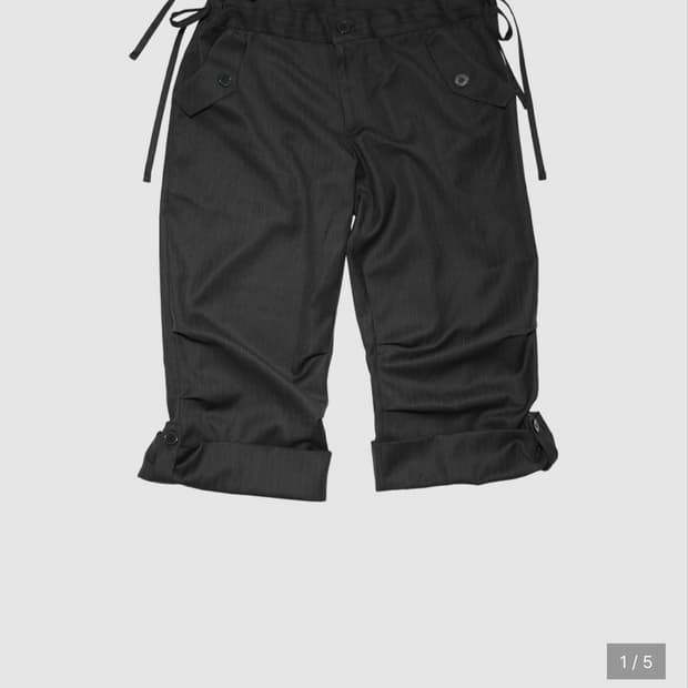 인앤양인하모니 Medium pants, striped 카프리팬츠