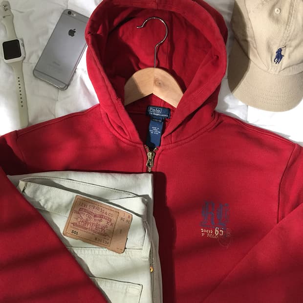 (WOMAN) 폴로랄프로렌 스웻 후드집업 L