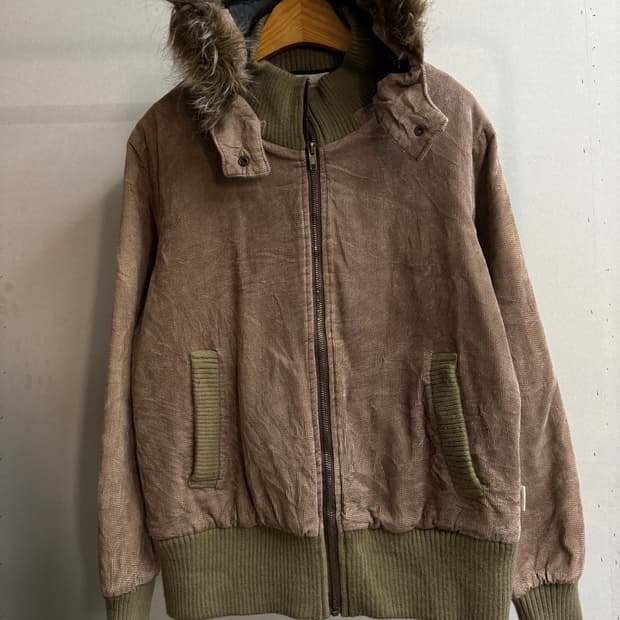 코듀로이 일본빈티지 후디자켓