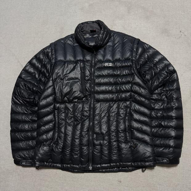 K2 800필 경량패딩 자켓 (팔 탈부착 가능)