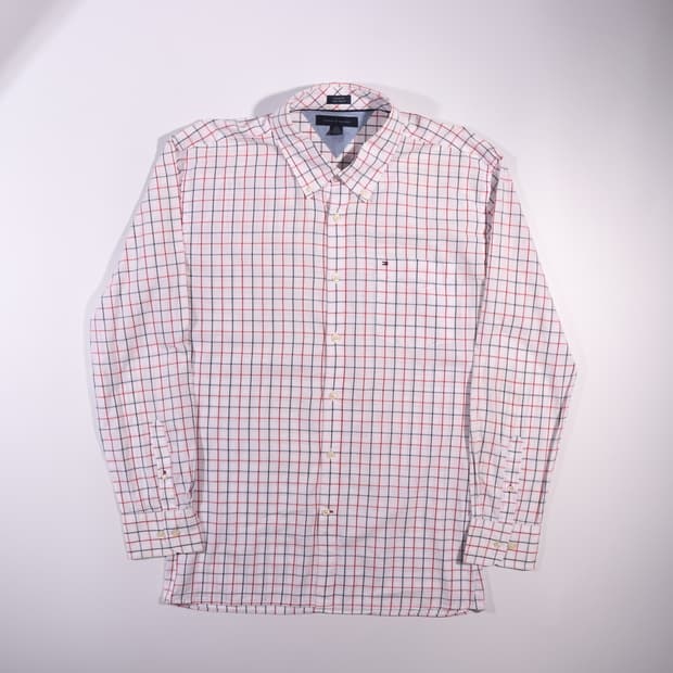 타미힐피거스 체크셔츠 B497