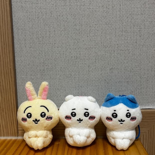 치이카와 누이구루미 BIG4 세트(치이카와+하치와레+우사기)