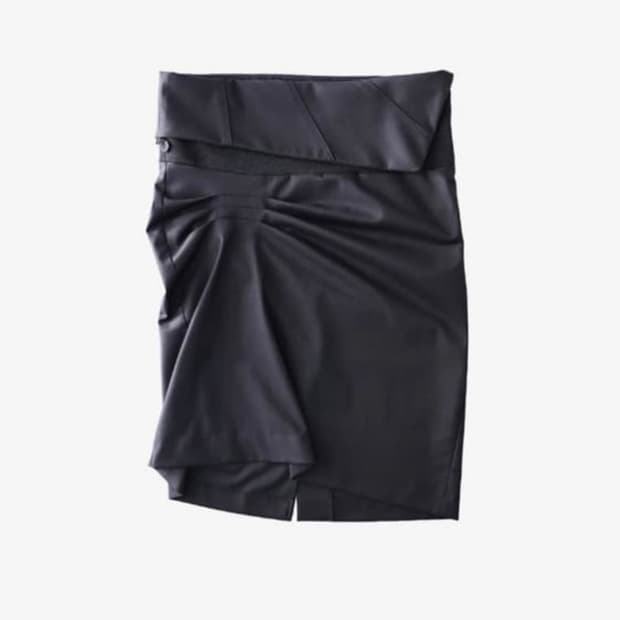 (구해요제발요) 울리카상투스 핀턱 스커트 구해요 m