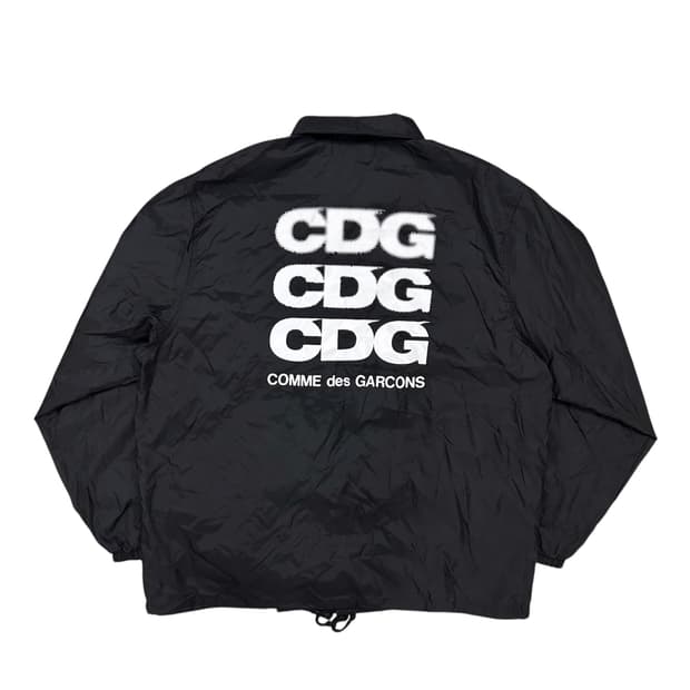 꼼데가르송 CDG 백프린팅 코치자켓(XL)
