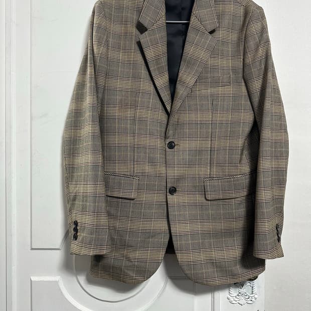 토니웩 체크 블레이저