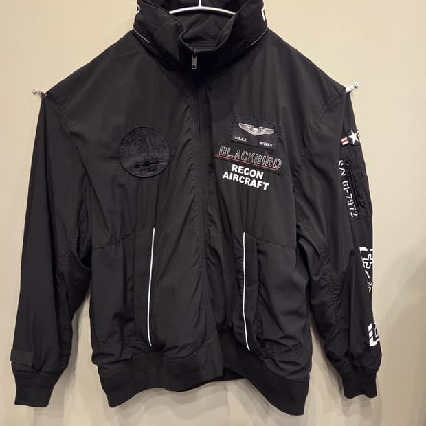  (역대급 핏) 아비렉스 SR-71 블랙버드 정찰기 항공 점퍼