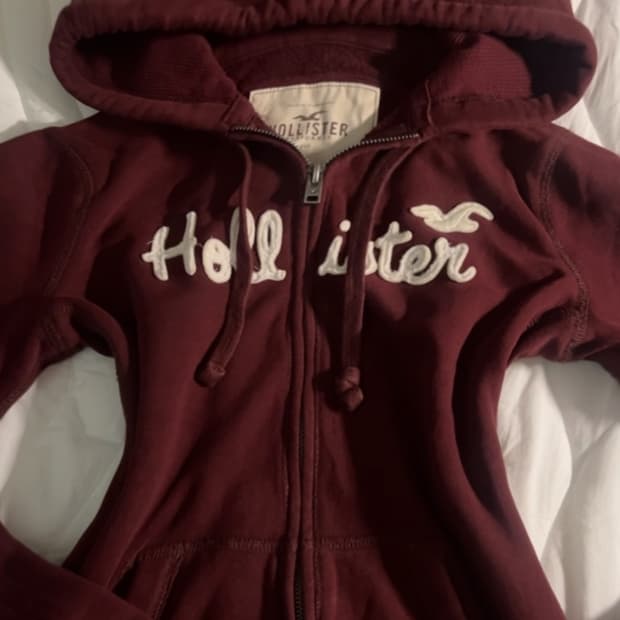 홀리스터 딱붙핏 후드집업