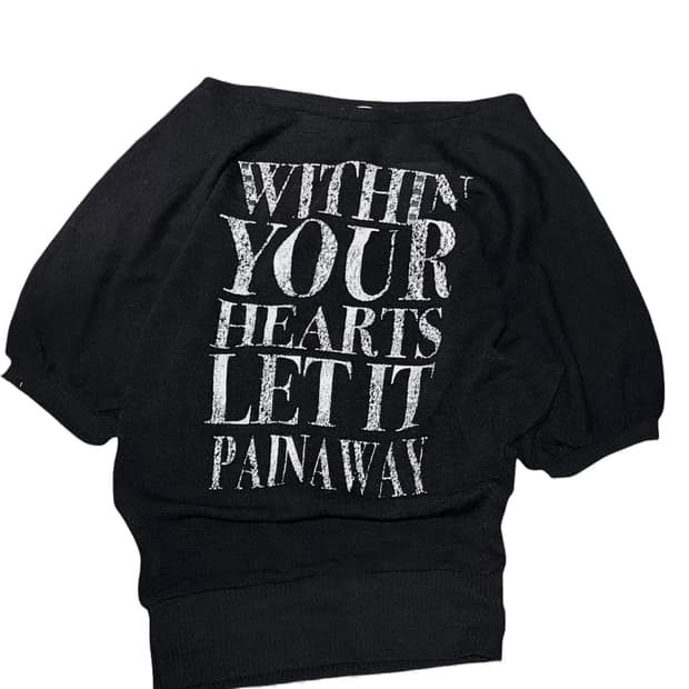 원숄더 y2k 7부 니트 원피스 탑