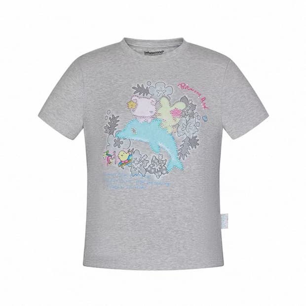 타오바오 중국 디자이너 브랜드)BETWEENAND 반팔 티셔츠