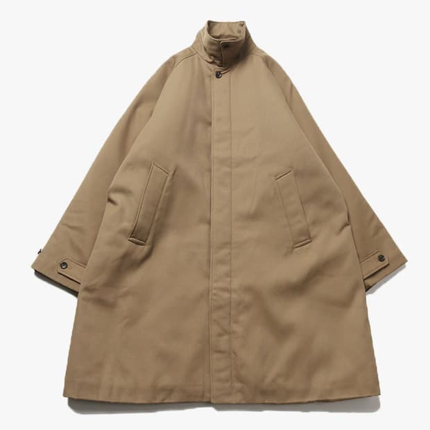 BEAMS - EASY FIT BAL COLLAR COAT