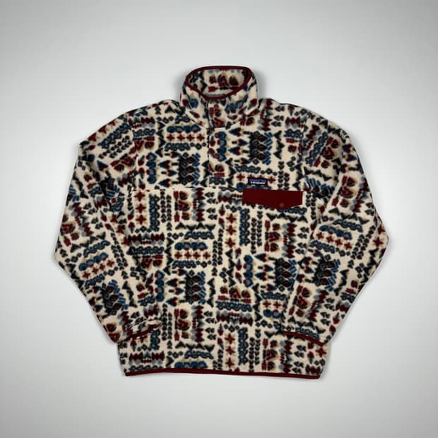 (105) 파타고니아 아즈텍 신칠라 스냅 플리스 풀오버