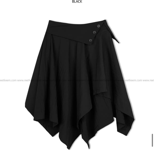 언발란스 미디스커트