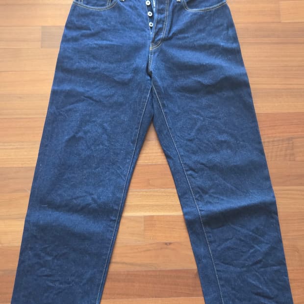 리바이스 x 빔즈 슈퍼와이드v2 데님 32x32