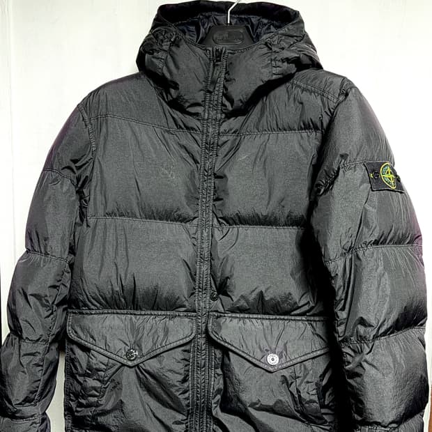 크링클랩스 후드 다운