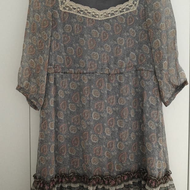 일본 빈티지 레이스 원피스