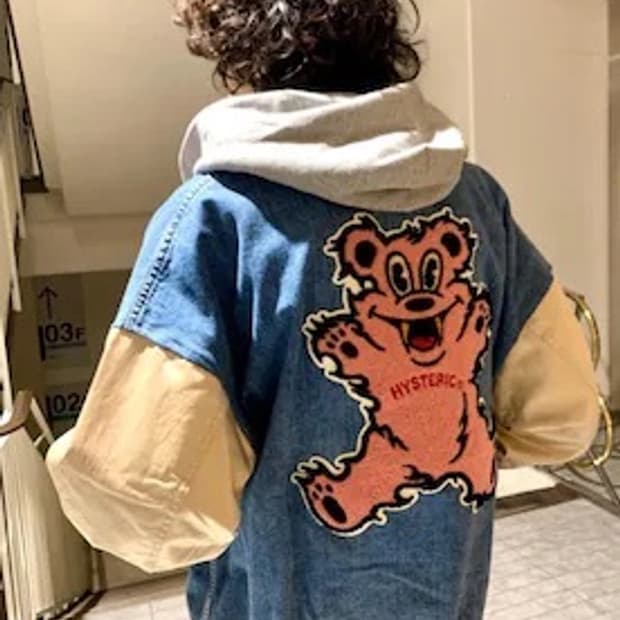 히스테릭글래머 베이스볼 바시티자켓