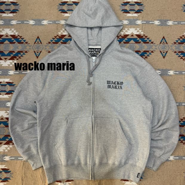 [XL] 와코마리아 헤비웨이트 풀 집업 후디 그레이 