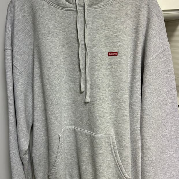 슈프림 24ss 스몰 박스로고 후드