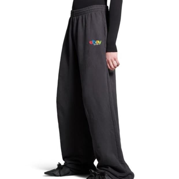[S] 발렌시아가 이베이 스웻팬츠