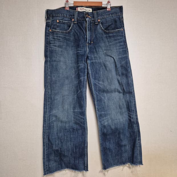 00's 리바이스 521 WIDE LEG 데님팬츠