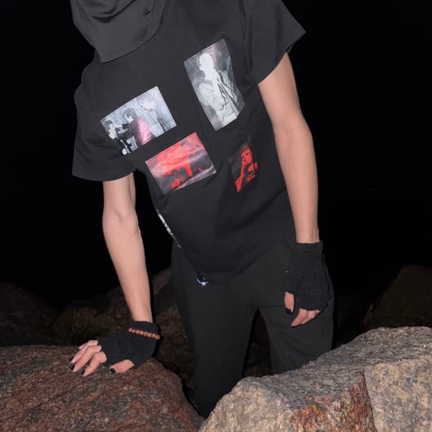 Raf Simons 6 Pictures T-Shirt