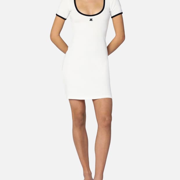 꾸레쥬 화이트 미니원피스 m 새상품 courreges