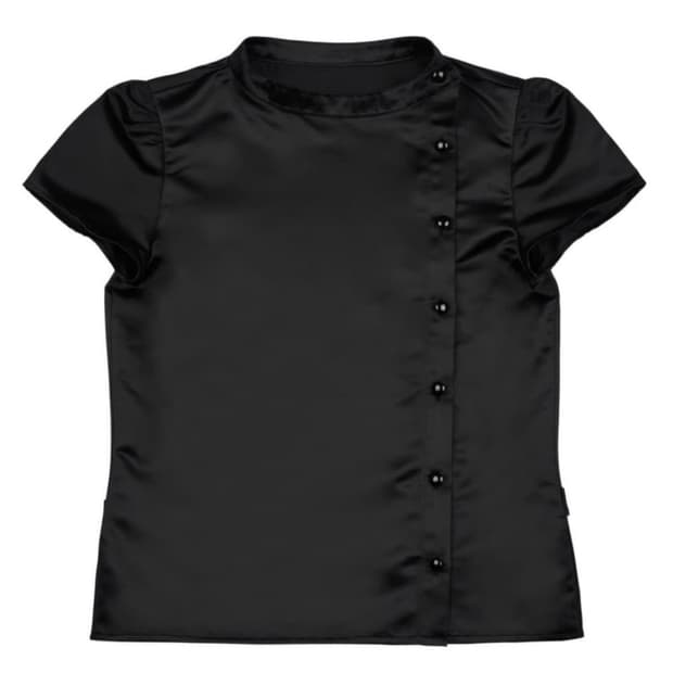 kanari 카나리 SHORT SLEEVE PUFF SHIRT