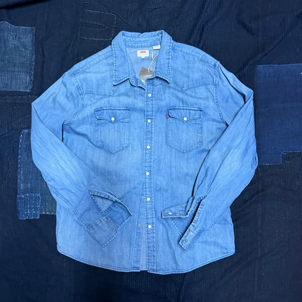 리바이스 데님 웨스턴 셔츠 XL