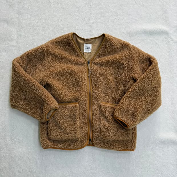 F 스튜디오톰보이 브이넥 플리스 자켓 0317T