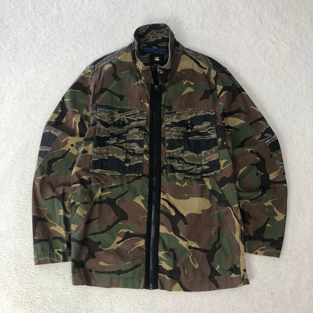 지스타로우 카모자켓