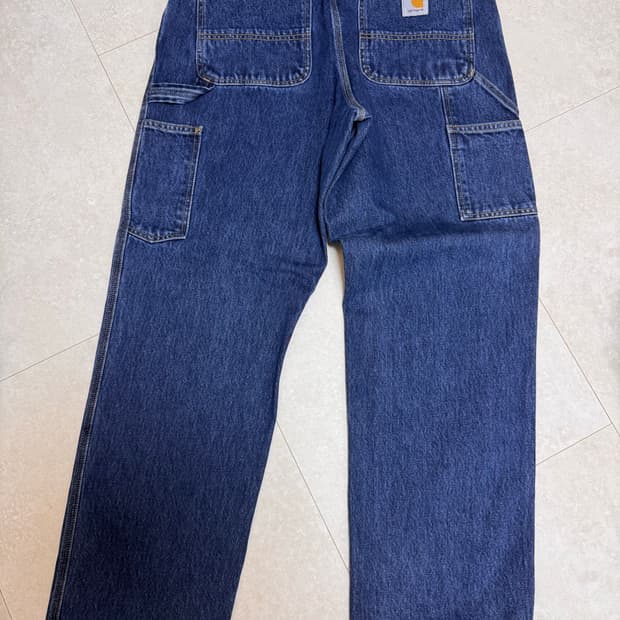 칼하트 싱글니 카펜터팬츠 중청 32x32 