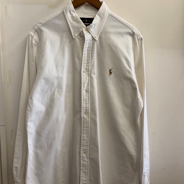 N33. 폴로 화이트 셔츠