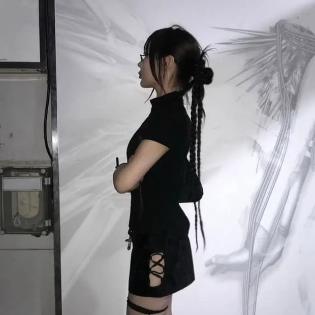 아포칼립스 / AP25:005 STRAP SKIRT