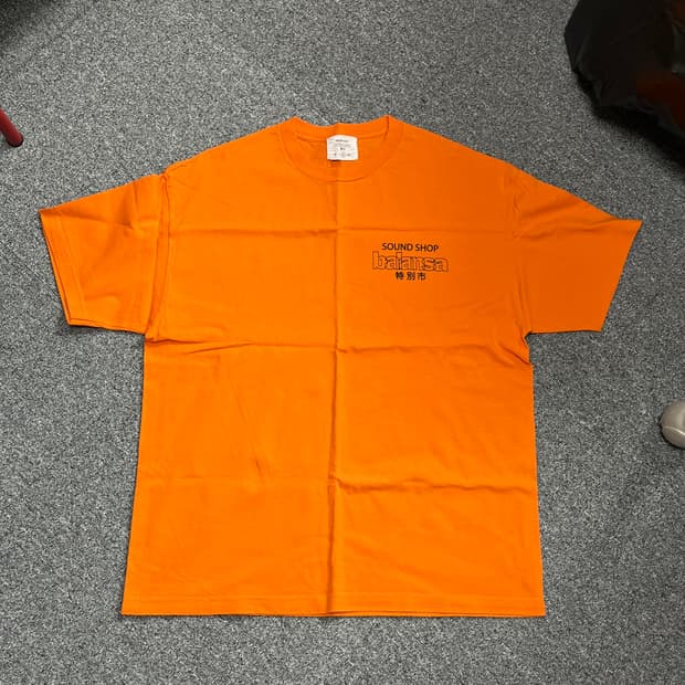 [XL] 발란사 반팔 오렌지