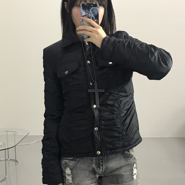 Ketty Poly Shirring Jackets