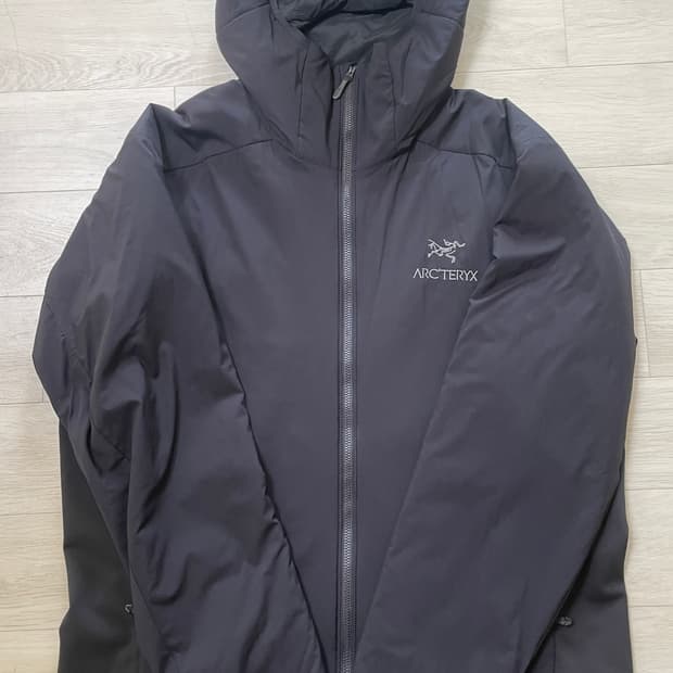 [L사이즈] 아크테릭스 아톰 LT 후디 블랙 24108