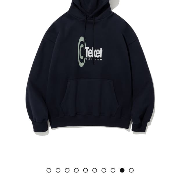 [새상품] 테켓 심볼 후드티 네이비 S사이즈 팔아요