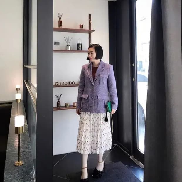 갈롱드블랑(Galon de Blanc) 트위드자켓 55-66