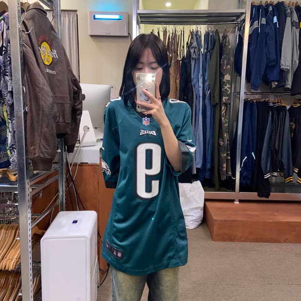 (L) NFL 필라델피아 이글스 나이키 저지 