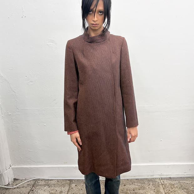 90s 아페쎄 홀로그램 마그네틱 코트