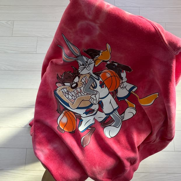 90s 영화 스페이잼 Space Jam 오피셜 스웻 굿즈 103