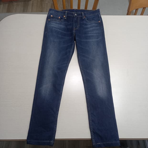 30 리바이스511 워싱 스판 슬림일자진 30-166