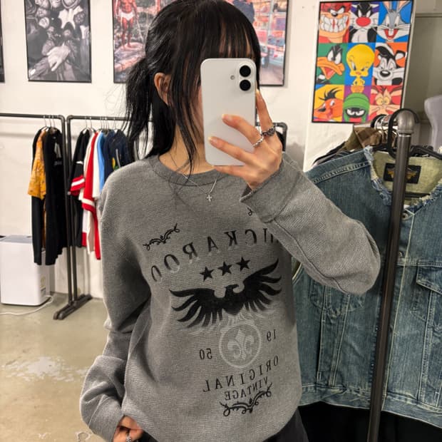 버카루 y2k 롱슬리브