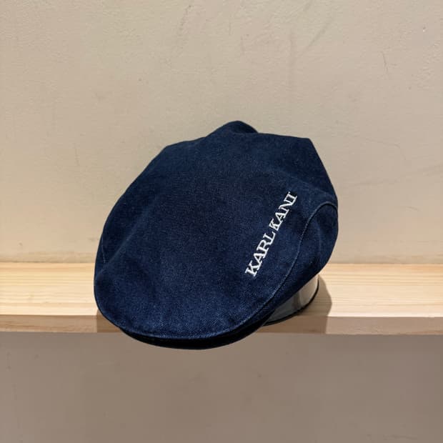 칼카니 데님 헌팅캡