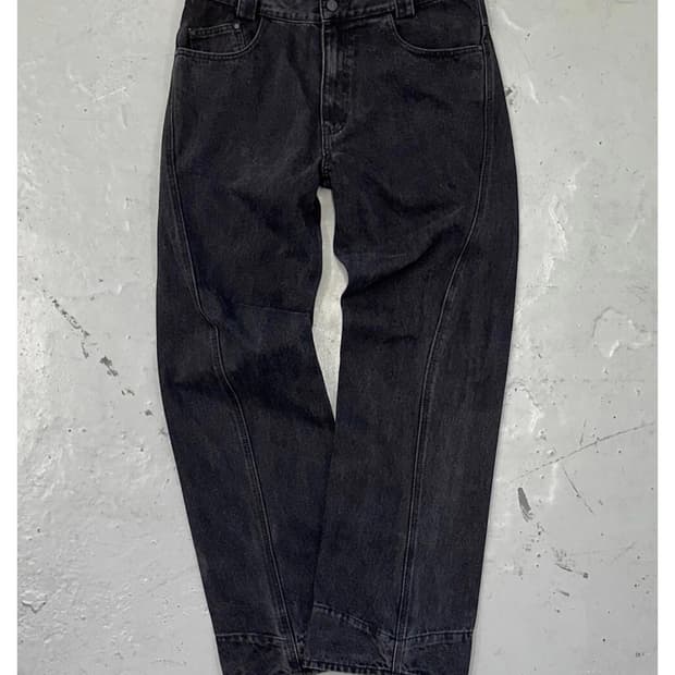 플라스틱 프로덕트 드리프트 데님팬츠