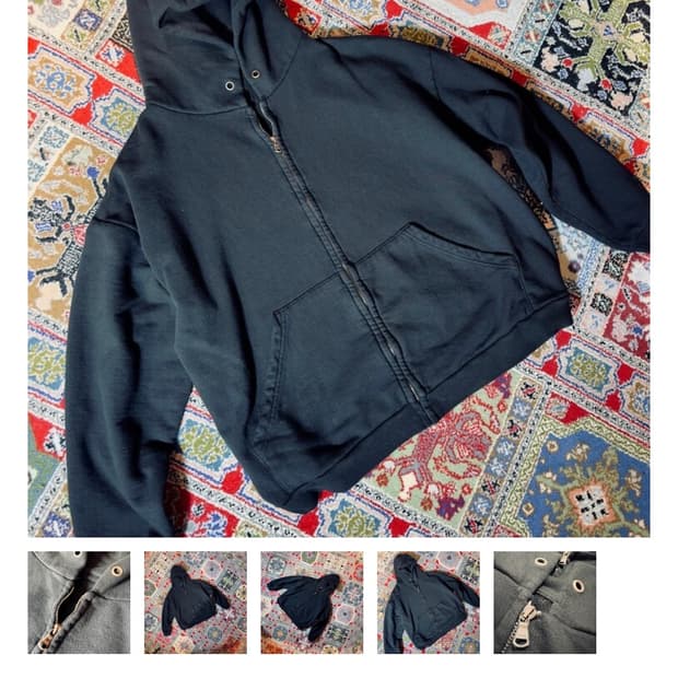 도넛리벤지 후드집업 2사이즈