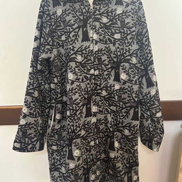 달과 올빼미 후드집업  